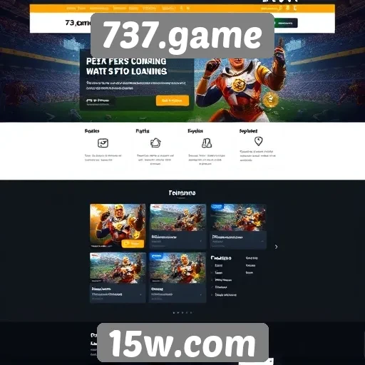 Avaliação da interface do site 737.game